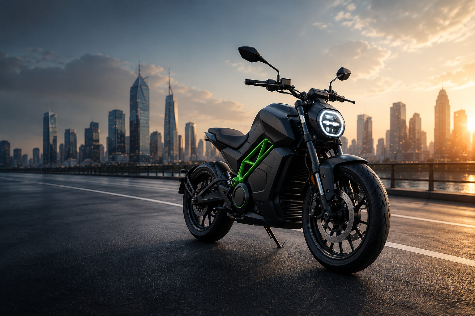 Featured electric bike