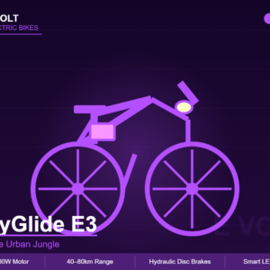 E Volt CityGlide E3 Commuter Pro E-Bike