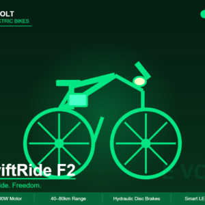 E Volt SwiftRide F2 Folding Electric Bike